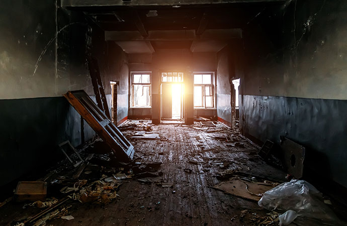 Fire Damage Restoration Services for Office Buildings